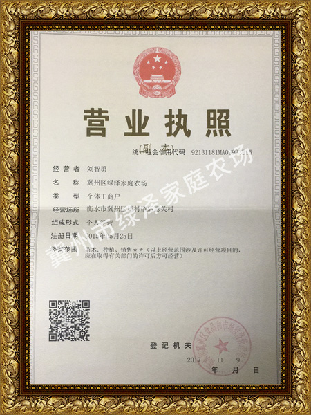 营业执照